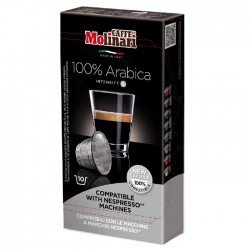Кофе в капсулах Molinari 100% Arabica (10 капсул по 5 гр)