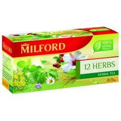 Чайный напиток Milford 12 трав Пакетики для чашек (200 шт.)